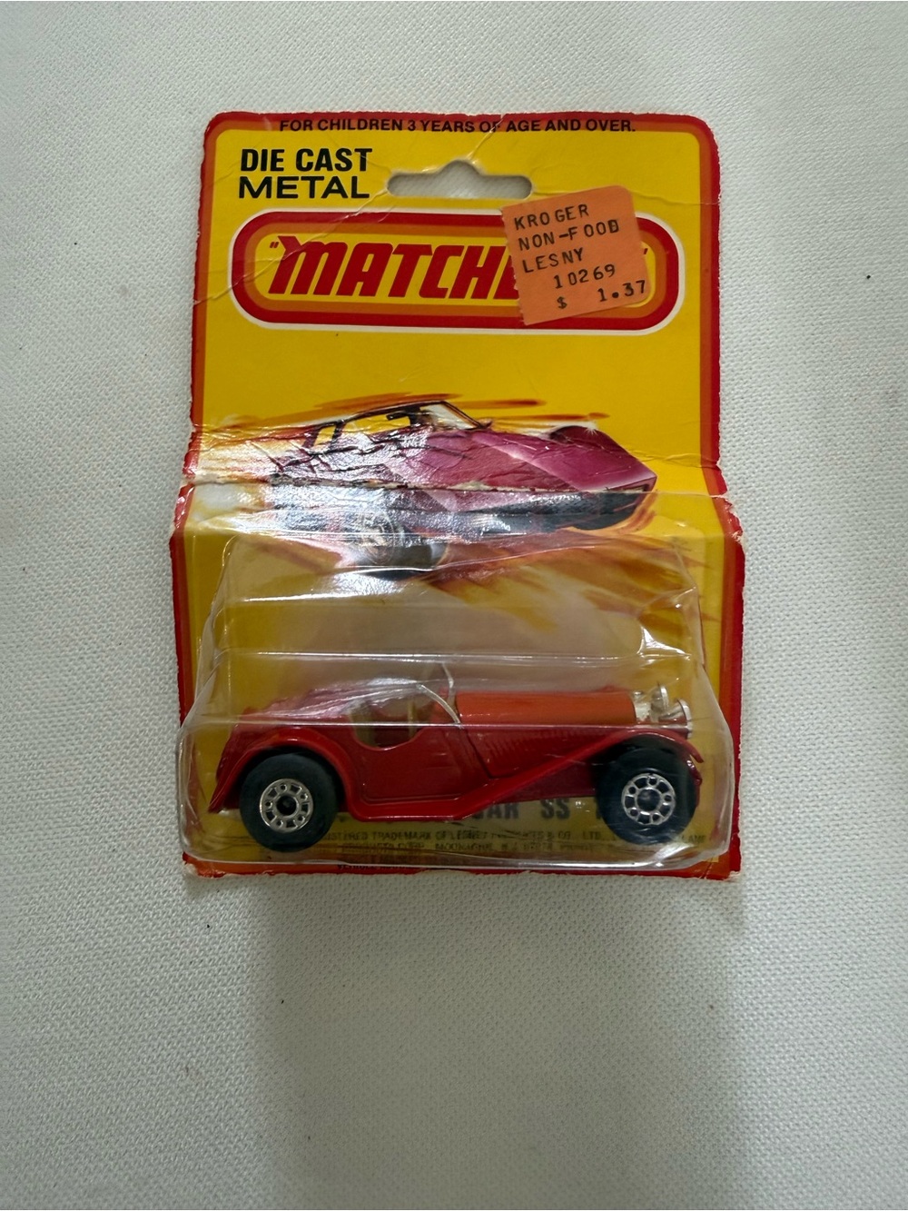 Vintage matchbox car